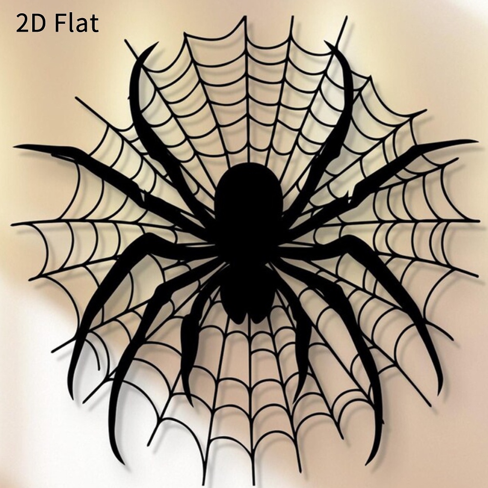HELLOYOUNG, 으스스한 할로윈 거미 벽 장식,  - Spider Web Halloween Decoration 리뷰 및 가격