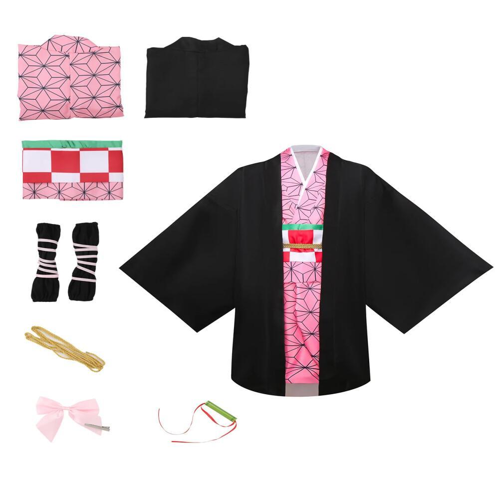 애니메이션 악마 슬레이어 Kimetsu No Yaiba - Halloween Costume Kids 리뷰 및 가격